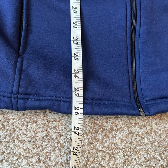 U.S. Navy Jacket, Under Armour Polyester Zippered Jacket Size M Military FLAWED - Picture 10 of 12